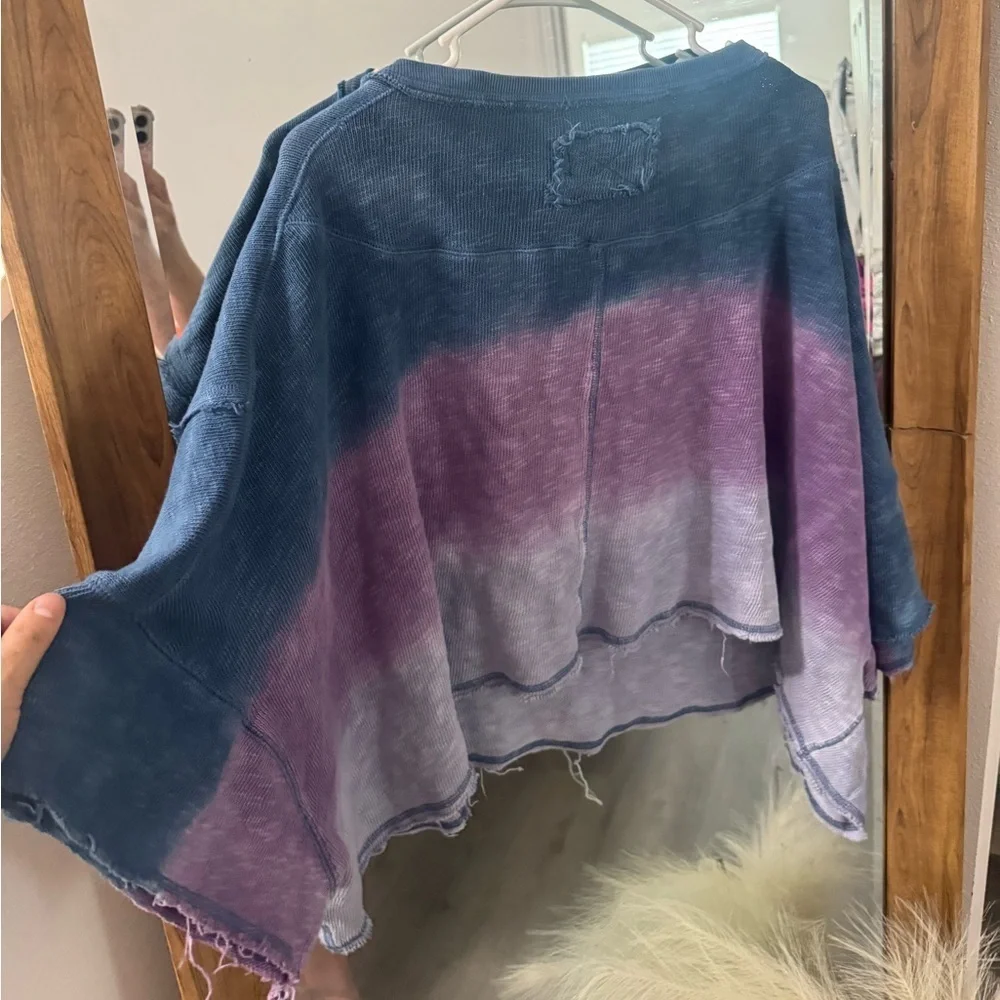 BNWOT Free People We The Free After Midnight Washed Tee
